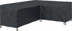 vidaXL Bútor takaró Fekete 260 x 210 x 80 cm 600D Oxford Szövet