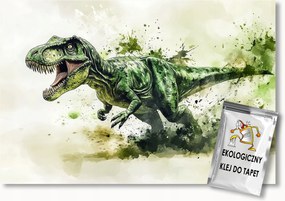 Fotótapéta Flizelina Gyerekek Dinoszaurusz T-rex Tyrannosaurus Splash 400x280 ragasztó