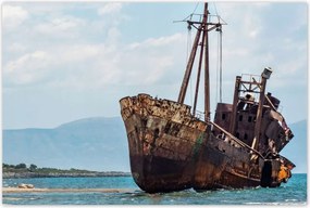 Poszterek 120x80 Tengerészet Tengeri hajók