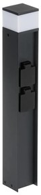Kanlux Kanlux 38765-Kültéri lámpa 2 aljzattal DASTEN 1xG9/11W/230V 50 cm IP44 fekete KX2582