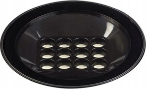 Faro TRAS-25 Led süllyesztett lámpa, fekete, 25W, 3000K, IP67, IK10, 40°