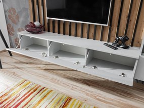 Nappali fal Vertic (artisan tölgy + perla gray) (LED világítással). 1097586