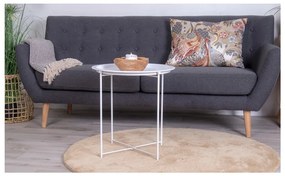 Fém kerek tárolóasztal ø 47 cm Bastia – House Nordic