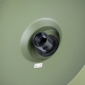 Zöld függőlámpa ø 35 cm Vito – Sollux