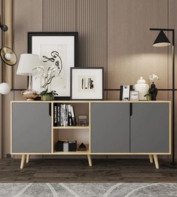 Latina Modern 180 - Sapphire Oak, Anthracite v2