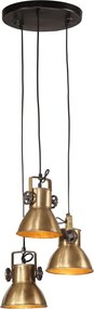 vidaXL antik sárgaréz függőlámpa 25 W 30 x 30 x 100 cm E27