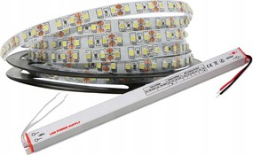 Led Szalag Szett 3528 600 Hideg 5M IP20 +tápegység