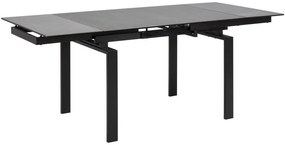 Huddersfield bővíthető étkezőasztal 160-240 cm fekete