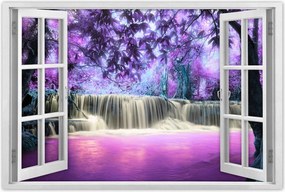 Poszterek 60x40 Lila vízesés