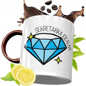 Bordó Bögre Titkárnőnek Születésnapi Ajándék fényképes nyomtatással