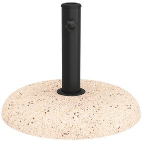Napernyő alap 37/42/52/58 mm-es oszlopokhoz, Sárga beton, 20 kg