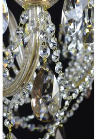 Wranovsky JWZ121102100 - Kristály csillár láncon ZENITH 10xE14/40W/230V