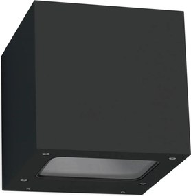 NOVOLUX 412B-L01F1B-02 BRICK Modern Kültéri Fali Lámpa Fekete LED IP44
