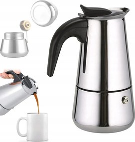 Kávéfőző Teafőző Acél Indukciós 6 csésze