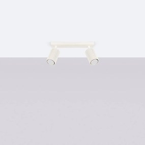 Krémszínű spotlámpa 6,5x30 cm Gleam – Sollux