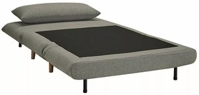 Szürke kihúzható fotel SPIKE