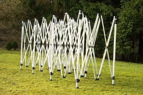 Összecsukható kerti sátor PROFI 3 x 9 m  kék