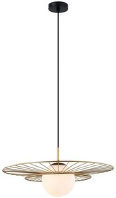 ITALUX MDM-4001/1 GD - Csillár zsinóron ALISON 1xE27/40W/230V