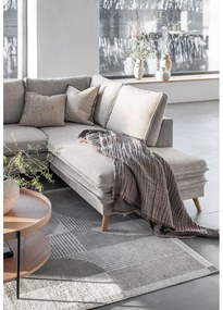 Bézs kinyitható sarokkanapé (jobb oldali) Charming Charlie – Miuform