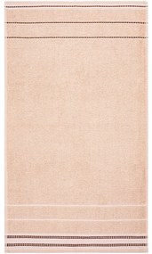 BARBARA törölköző 70x130 cm bézs, 100% pamut
