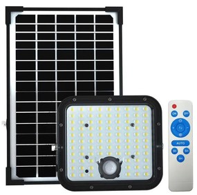 LED napelemes reflektor érzékelővel LED/30W/6,4V 6400K