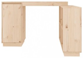 tömör fenyőfa íróasztal 110 x 50 x 75 cm