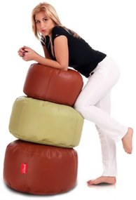 Babzsák Classic S világosbarna 75L eco-bőr TiaHome