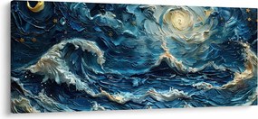 Kép - Az ég és a tenger festése (120x50 cm)