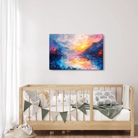 Kép - Tájképfestészet (90x60 cm)