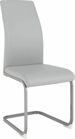Étkező szék, világosszürke/szürke, NOBATA