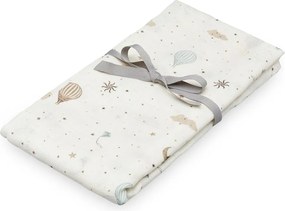 Elefántcsont színű bio pamut pelenka 120x120 cm Dreamland – Cam Cam Copenhagen