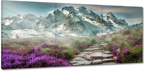 Vászonkép 150x70 Hegyi táj Tájkép