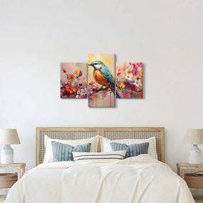 Kép - Egy madár festménye (90x60 cm)