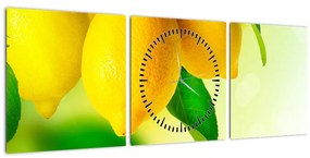 A citrom képe (órával) (90x30 cm)