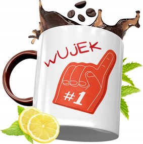 Bordó Bögre Bácsinak Születésnapi Ajándék fényképes nyomtatással