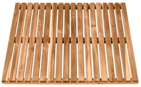 WENKO 25522100 - Lábtörlő ACACIA 55x55 cm barna