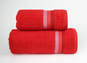 Greno Ombre törölköző 50x90 piros
