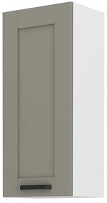 Felső konyhaszekrény Lucid 40 G 90 1F (claygrey + fehér). 1045459