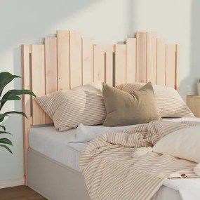 tömör fenyőfa ágyfejtámla 146x4x110 cm