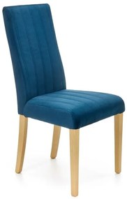 DIEGO 3 szék, szín: steppelt bársony Stripes - MONOLITH 77