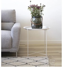 Fém kerek tárolóasztal ø 47 cm Bastia – House Nordic