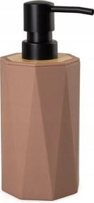 Kézi asztali szappanadagoló Awd Interior 360 ml barna
