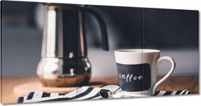 Vászonkép 180x90 Kávé a reggelben