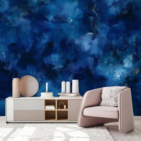 Fotótapéta - Sötétkék absztrakció (147x102 cm)