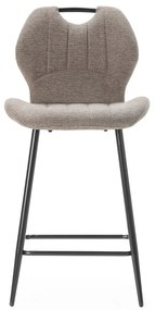 Világosbarna bárszék szett 2 db-os (ülésmagasság 65 cm) Muli – Marckeric