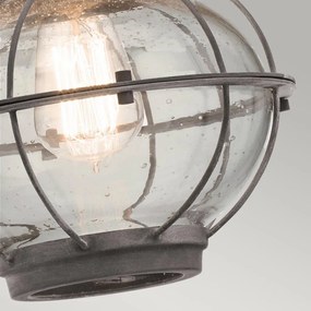 Kichler BRIDGEPOINT KL-BRIDGEPOINT-M Fali lámpa 1x60W/E27 IP44