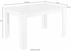 ARIA fehér étkezőasztal