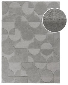 Gigi szürke gyapjú szőnyeg, 120 x 170 cm - Flair Rugs