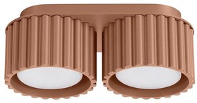 Sollux SL.1808 - AURA barna spotlámpa 2xGX53/10W/230V