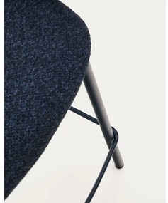 Sötétkék bárszék (ülésmagasság 65 cm) Maina – Kave Home